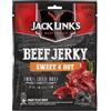 CAIYA Jack Link's - Beef Jerky SWEET & HOT Flavour [Confezione 25 g] - Gustose Fettine di Carne di Manzo Essiccate