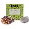 Caffè Vulcanus Gli Infusi Tisana Relax, 50 Cialde in Carta Filtro ESE 44, Infuso Naturale in Foglia, Passiflora Camomilla Melissa Biancospino