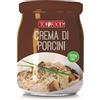Top Food Crema ai Funghi Porcini | Salsa TopFood | 2 Confezioni Vetro 520Gr | 1Kg | Senza Glutine | Vegetariana | Spalmabile | Alta Qualità Artigianale | Gastronomia | Ristorazione