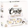 Generico Crispo Confetti Messaggi dal Cuore al Cioccolato Extra Fondente a Forma di Cuore con scritta Oggi Sposi 250g