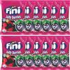 Fini Jelly Berries Moras, More e Lamponi Gommose con Granella di Zucchero, Senza Grassi, Senza glutine 90 gr [12 buste, tot 1080 gr