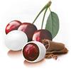 Confetti Papa AMARENA CHERRY ricoperta di Cioccolato Fondente | Colore BIANCO | Confetti con vera frutta, senza glutine e adatti alla dieta vegetariana | Certificati Kosher | Confezione da 500 g
