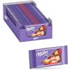Milka, Oro Saiwa, Tavoletta di Cioccolato al Latte Ripieno di Biscotti Oro Saiwa, 100% Latte Alpino, Cacao Sostenibile, 20x35g (20 tavolette da 35g)