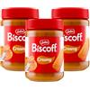CAIYA 3X Lotus Biscoff Creamy, Crema Spalmabile di Biscotti Caramellati 400g