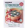 Kikkoman Soupe miso au tofu & épinard instantanée KIKKOMAN 30g Japon