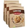 Generico 3X BaIocco Biscotti Saracene Frollini con Grano Saraceno e Gocce di Cioccolato Extra Crunchy 700g