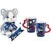 Zeus Party Perugina Peluche Gatto seduto con Baci + Tazza Cuori in ceramica con Baci classici 37,5gr + 50gr. Da collezione! Limited Edition Love Amore