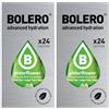 Generico SET 48 BOLERO DA 3 GRAMMI Elderflower Preparato istantaneo polvere solubile in bustine Sticks per Bevande con Stevia e Vitamina C e Senza Zucchero ideale per fitness e diete