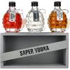Saper Vodka 40% Vol. 3x0,2l in Holzkiste