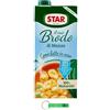 Beni Culinari STAR Il Mio Brodo di Manzo - 30% sale, 6 x 1 l, brodo liquido pronto, 100% naturale, senza conservanti, senza glutine + portachiavi Beni Culinari