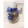 Dolce idea Composizione Artigianale scatolina cuore trasparente festa del papà con Cioccolatini Assortiti