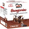 CUORE NERO CAFFE Cuore Nero Caffè - BUONGIORNINO, A Modo Mio Capsule Compatibili Con Le Macchine Da Caffè, Capsula Caffe A Modo Mio Da 10G, 100G (BuonGiornino, 10 Capsule)