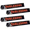 Toblerone Cioccolato fondente con miele e mandorle Torrone Confezione da 4 x 100 g
