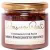 Conserve Conti - Condimento per Pasta con Sarde e Finocchietto Selvatico in olio extravergine d'oliva - 3 vasi da ml. 212/570 g - produzione artigianale siciliana