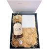NUNQUAM Confezione regalo Gin Bathtub Opificio Nunquam. Elegante scatola serigrafata con una bottiglia di Gin artigianale Bathtub da 700 Ml. e due bicchieri in vetro da degustazione