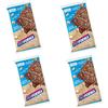 MENDOSA 4X PERFORMA Gallette Integrali con Cioccolato al Latte e Nocciole, 4 Pezzi, 84 Calorie per Porzione, Con Fibre, Basso Contenuto di Sale