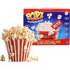 ELIXIUMPRO Popcorn da Microonde Salati - 6 Buste da 90g - Popcorn Popz Classici al Sale - Senza Glutine - 100% Chicchi di Mais Intero