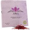 GiKa Rosso di Frontiera Zafferano Italiano in Pistilli Purissimi - Tripla A - Raccolto a Mano - GIKA Rosso di Frontiera - Made in italy (0.300gr)