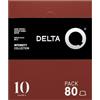 Delta Q Qalidus XXL Capsule Caffè Espresso Compatibili con Macchine Delta Q, Intensità 10, Note di Caramello, 80 Capsule