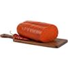Valle del Crati ECCELLENZE GASTRONOMICHE Valle del Crati Nduja Calabrese di Spilinga in Budello 1 KG , 'Nduja Prodotta in Calabria , Nduja Piccante Salame Calabrese Spalmabile, Nduja Artigianale di Puro Suino , 2 Pezzi (1000 gr)