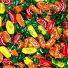 Cedrinca Caramelle Spicchi di Sicilia Cedrinca kg 1 - Caramelle Dure ripiene ai gusti Limone, Arancia e Mandarino - Senza Glutine
