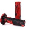 DOMINO Coppia manopole domino snake rosso/nero (Manopole Moto) / Couple handle grips domino snake red-black (Knobs Motorcycle)