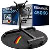 WERKTHOR Cavalletto Motore 450 kg per Hobby e Officina, Supporto Motore Girevole a 360° - Cavalletto Nero Mobile - Supporto di Montaggio per Auto Leggeri Motori e trasmissioni - Engine Stand 1000lbs