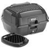 GIVI BAULETTO B45B+ 45L COVER NERE CON PIASTRA MONOLOCK SCHIENALINO UNIVERSALE
