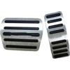 GBGWRMRYX Pedali Acceleratore Per Chery Per Omoda 5 C5 FX 2022-2025 Copripedali Auto Antiscivolo Poggiapiedi Corsa Accessori In Alluminio(Silver)