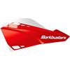 Motodak Kit protezione mani barkbusters Sabre montaggio universale rosso/deflettore bianco