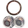 Wodsty Guarnizione Coperchio Frizione Anello per Motore Harley-Davidson Evolution 1340 e Coperchio Derby 5 Fori PER Dyna, Softail, Touring Modelli 1999-2016