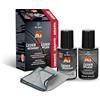 Dr. Wack 2511 - Detergente per pelle A1, 250 ml, con accessori, 2 x 250 ml, set da 6