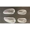 RMS Vetri Frecce Trasparenti PIAG GILER TYPHOON 50-125 '93/09 LENSES - NRG 1 serie - CODICE 206322