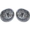 VAAKLM Gruppo fendinebbia Auto Compatibile con Toyota per RAV4 2004 2005 Paraurti Anteriore per Auto Sinistra Destra Fendinebbia Lampada di Guida Accessori per Auto OEM: 8121142050 8122142050