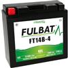 FULBAT BATTERIA MOTO FULBAT GEL FT14B-4 / YT14B-BS 12V 12,6AH 210A