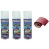 HITOPSELLER Macota PLC200 200ml rinnova rigenera fanali Spray ravvivante fari Auto Moto RAVVIVANTE Trasparente Protettivo (3) + Carta abrasiva Extra fine P400 150x11,5 cm in Omaggio