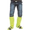OJ Compact Copriscarpe Antipioggia Moto Unisex | Copri Scarpe 100% Impermeabile e Compatto, Suola Slim Antiscivolo, Regolabile con Coulisse per Massimo Comfort, GIALLO 2XL