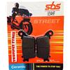 SBS Street Standard Ceramic Kawasaki ZX-10R ZX10R 1000 Ninja ABS 12 13 14 15 SBS Performance Set pastiglie Freno Posteriore in Ceramica Originale qualità OE 834HF