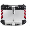 SAGZLKD 22L/36L/45L/55L/65L /85L/100 Bauletti Per Moto,Bauletto Moto Universale Valigia Top Case In Alluminio Per Casco,Baule Moto Scatola Di Coda Con Serratura Di Sicurezza B,36L