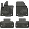 IMJ-Global Tappetini Auto Gomma No. 77 su Misura Compatibili con Land Rover Range Rover Evoque I 2011-2018, Set Completo di Tappeti Auto TPE per Migliorare Look e Sportività