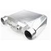 X-Parts Intercooler grande in alluminio lucidato universale raffreddato ad acqua 3,5 / 90mm 360x490x115mm 16V VR6 1.8 Turbo 1038017