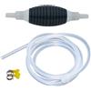 Ipetboom Pompa Manuale Travaso Carburante Con Tubo Per Gasolio e Benzina Aspiratore Olio Resistente Alta Temperatura Completo Metri Per Auto e Veicoli