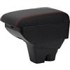 YJYWZH Compatible with Citroen C3 Braccioli 2017-2023 Doppio Strato Bracciolo Auto Console Centrale Scatola Portaoggetti Supporto del Braccio Interni Parti e Accessori