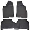 J&J AUTOMOTIVE Tappetini Auto in Gomma su Misura per Hummer Hummer H3 2005-2010, Set da 4 Pezzi, 3D - con Bordo Alto, Antiscivolo, Inodore, Colore Nero, TPE