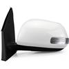 LIANGBAOS Specchio Retrovisore Esterni Per Auto Per Toyota Per RAV4 2010 2011 2012 2013 Specchietto Retrovisore Esterno Automatico 7/9PIN(K 9pin Left White)
