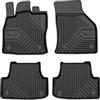 IMJ-Global Tappetini Auto Gomma No. 77 su Misura Compatibili con Audi A3 Sportback 8V 2013-2020 5 porte, Set Completo di Tappeti Auto TPE per Migliorare Look e Sportività