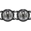 APNWVFO Fendinebbia Per Mitsubishi Per L200 Per ASX Per Outlander Per Pajero Per Triton 2005-2015 Fendinebbia LED Lampada Fendinebbia Auto 8000LM 30W 12V Faro fendinebbia(Alogeno)