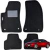 W-Parts SERIE 4 TAPPETI - TAPPETINI IN MOQUETTE NERI PER 159 DAL 2005 in poi