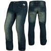 A-pro, jeans da moto, con protezione CE, colore Blu, 32