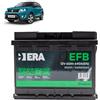 Generico Batteria 60Ah EFB per Suzuki Vitara 1.0 1.4 1.6 benzina 2015+